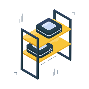 Server Rack, Dataserver, Database, Db, Sql icon