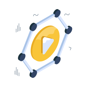 Video Network, Video Connection, Media Network, Media Connection, Multimedia icon