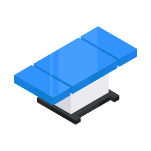 Operation Theater Bed, Hospital Cot, Hospital Furniture, Bedroom, Patient Bed icon
