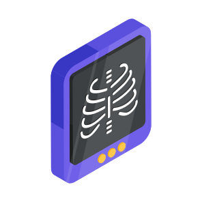 Ribs, Ribs Cage, Sternum, Breastbone, Ribs Anatomy icon
