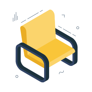 Chair, Seat, Sitting, Arm Chair, Furniture icon