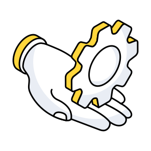 Support, Service, Gear, Cogwheel, Gearwheel icon