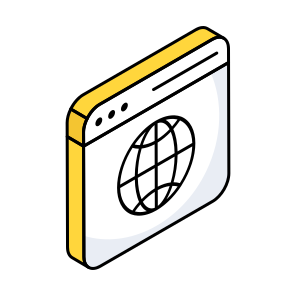 Www, World Wide Web, Search Box, Web Browser, Web Network icon