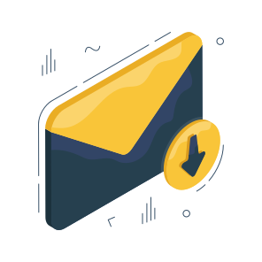 Mail Download, Email, Correspondence, Letter, Envelope icon