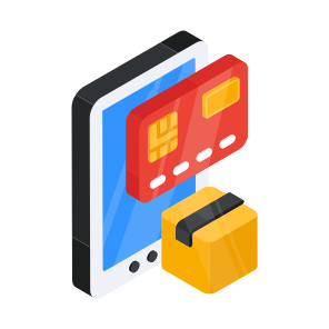 Parcel Card Payment, Secure Payment, Digital Payment, Logistic Card Payment, Payment On Delivery, icon