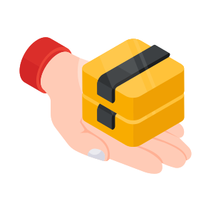 Parcel Care, Package Care, Carton Care, Box Care, Logistic Service icon