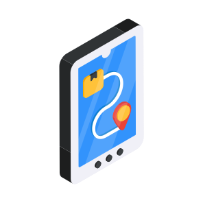 Parcel Location, Parcel Tracking, Package Location, Package Directions, Geolocation icon