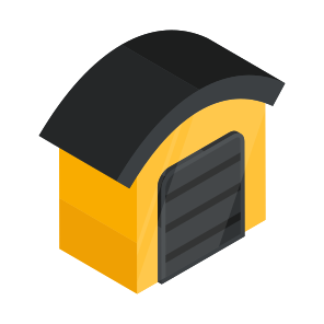 Warehouse, Storehouse, Storeroom, Depots, Depository, icon