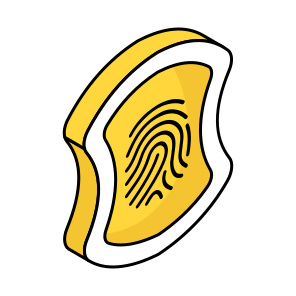 Fingerprint, Biometric Attendance, Thumbprint, Fingerprint Shield, Buckler icon