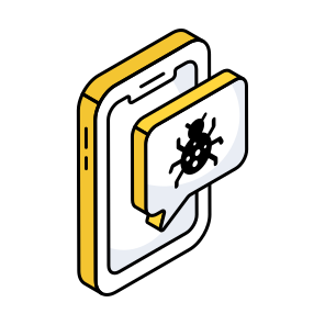 Mobile Infected Chat, Mobile Communication, Mobile Conversation, Mobile Message, Mobile Text icon