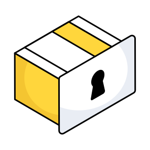 Secure Drawer, Drawer Security, Drawer Protection, Drawer Safety, Locked Drawer icon