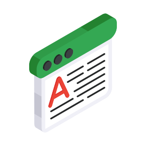 Online Content Writing, Blog Writing, Article Writing, Copywriting, Website Writing icon