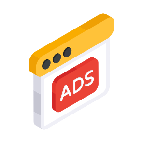 Web Ad, Digital Ad, Online Ad, Online Advertising, Advertisement Website icon