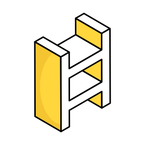 Bookshelf, Bookcase, Cupboard, Almirah, Furniture, Icon, Vector, Flat, Closet, icon