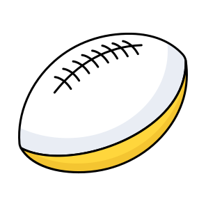 Rugby, American Football, Sports Tool, Sports Equipment, Sports Instrument, icon