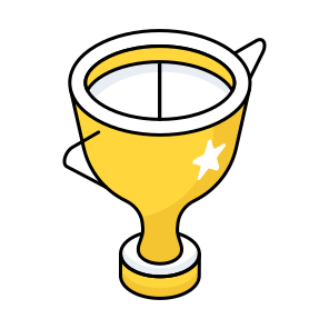 Trophy, Achievement, Cup, Award, Reward icon