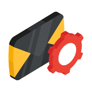 Mail Management, Mail Setting, Correspondence, Letter, Envelope icon