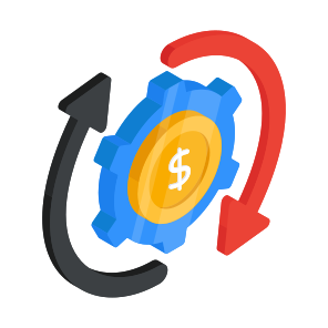 Money Management, Financial Setting, Financial Management, Financial Developments, Dollar Management icon