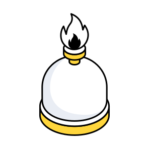 Lamp, Burner, Candle, Oil Lamp, Flame icon