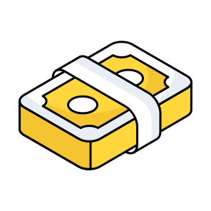 Paper Currency, Banknote, Money, Cash, Finance icon