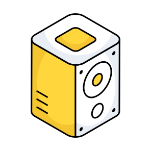 Sound Speaker, Sound System, Loudspeaker, Woofer, Audio Speaker icon