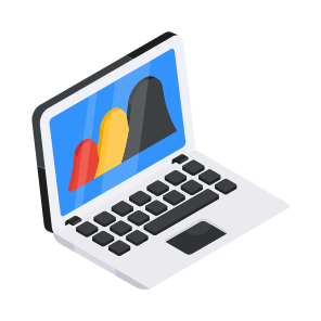 Data Analytics, Infographic, Statistics, Online Chart, Online Graph icon