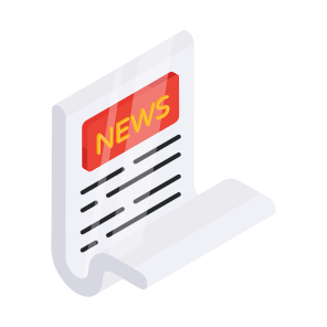 News, Newspaper, Print Media, Mass Media, Newsletter icon