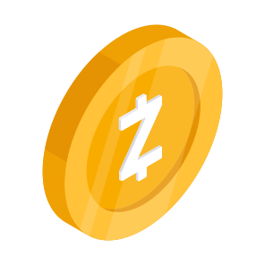 Zec Currency, Cryptocurrency, Crypto, Zec Coins, Digital Currency icon