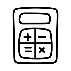Calculator, Calculating Device, Adder, Totalizer, Number Cruncher icon