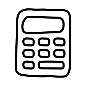 Calculator, Number Cruncher, Arithmetic, Calculating Device, Adder icon