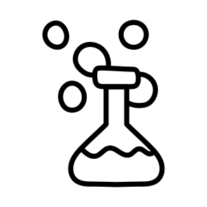 Flask Explosion, Chemical Explosion, Lab Explosion, Chemical Reactions, Chemistry icon