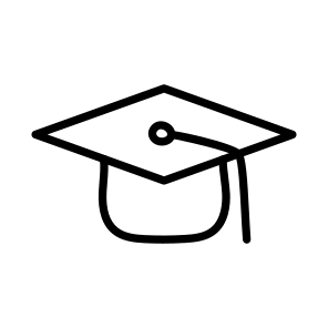 Mortarboard, Academic Cap, Graduation Cap, Headwear, Headgear icon
