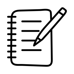 Notebook, Notepad, Jotter, Diary, Writing Pads icon