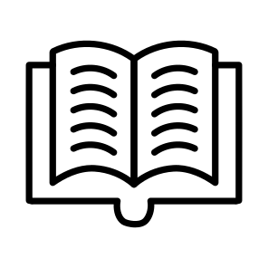 Open Book, Handbook, Textbook, Guidebook, Booklet icon