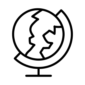 Table Globes, Planet, Map, Sphere, Orbit, icon