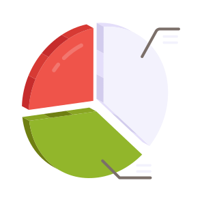 Icon, Business Chart, Pie Chart, Data Analytics, Infographic, Statistics icon