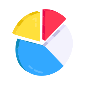 Pie Chart, Pie Graph, Statistics, Infographic, Data Analytics, icon