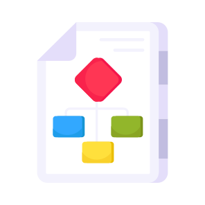 Sitemap, Flowchart, Flow Diagram, Hierarchy, Algorithm icon
