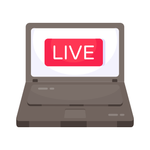 Live Sign, Live Symbol, Live Ensign, Live Telecast, Live Streaming icon