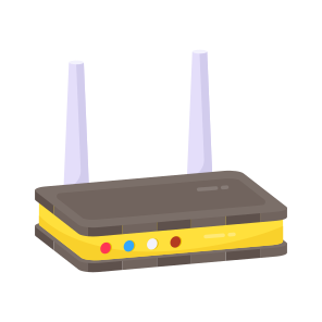 Wifi Router, Modem, Internet Device, Wireless Network, Broadband Connection, icon