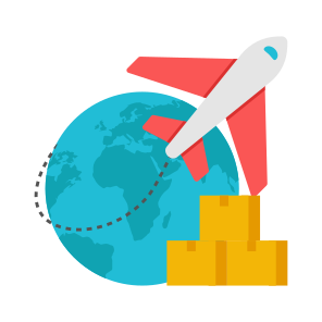 Global Parcel, Global Package, Global Delivery, Globals Carton, Logistic Delivery icon