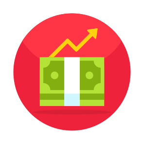 Financial Chart, Financial Graph, Data Analytics, Infographic, Statistics icon