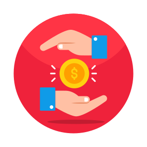 Money Care, Financial Care, Dollar Care, Cash Care, Economy Care icon
