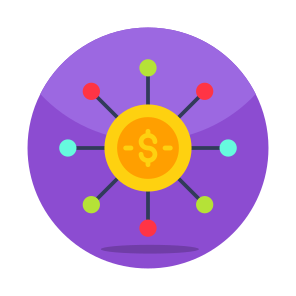 Money Rotation, Cash Outflow, Financial Rotation, Financial Flow, Money Flows icon