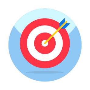 Target, Aim, Objective, Goal, Purpose icon