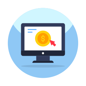 Pay Per Click, Ppc, Cpc, Cost Per Click, Cpc, Digital Payment, icon