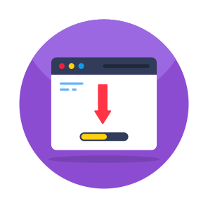 Web Installation, Website Download, Web Download, Webpage Download, Page Installation icon