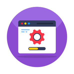 Web Setting, Web Configuration, Web Development, Web Management, Website Setting icon