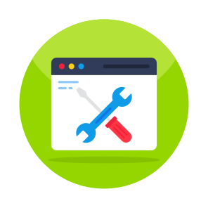 Web Setting, Web Configuration, Web Repair, Web Management, Website Setting icon
