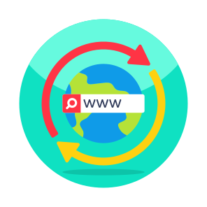 Www, World Wide Web, Search Box, Web Browser, Web Networks icon